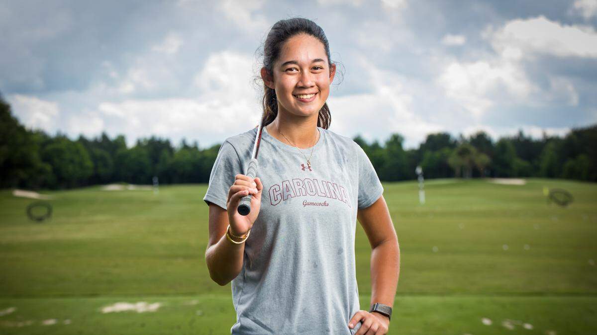 University of South Carolina golfer Eila Galitsky, 5/13/25.
