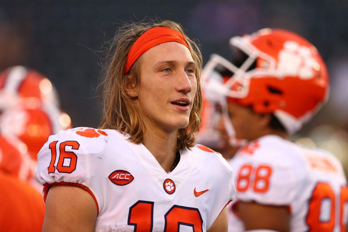 Trevor Lawrence and Clemson will host N.C. State on Saturday.