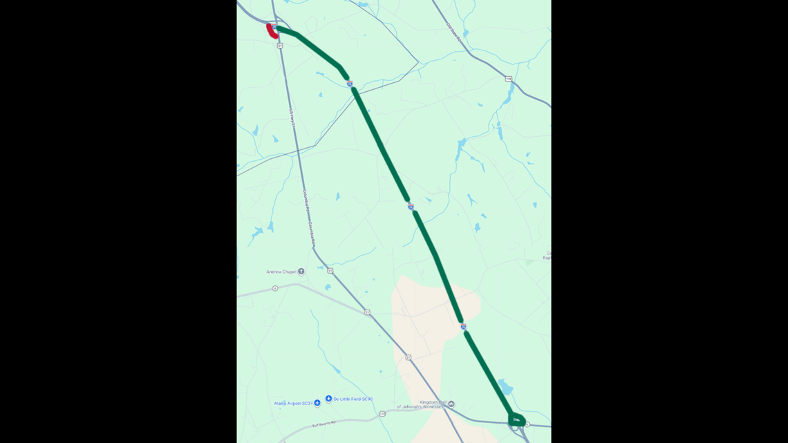 Lexington County interstate ramp closure will lead to 16-mile round-trip detour