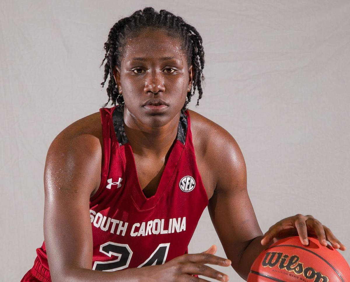Aleighsa Welch ahead of the 2014-15 season.