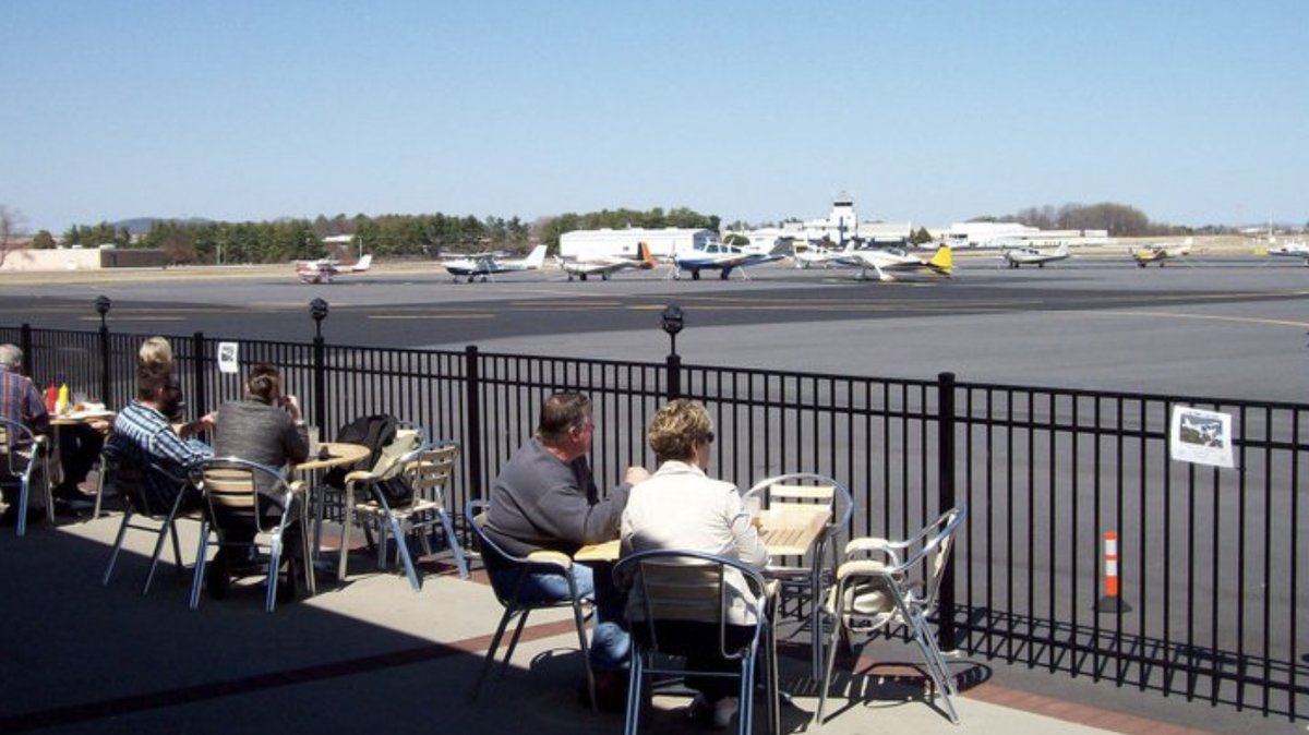 Runway Cafe started in 2000 at the Greenville Downtown Airport.