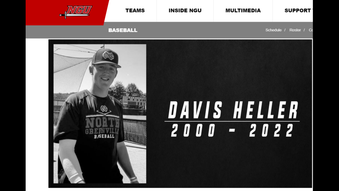 Davis Heller was 22 years old.