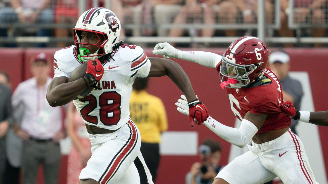 Recap, scoring plays: South Carolina falls to No. 8 Alabama