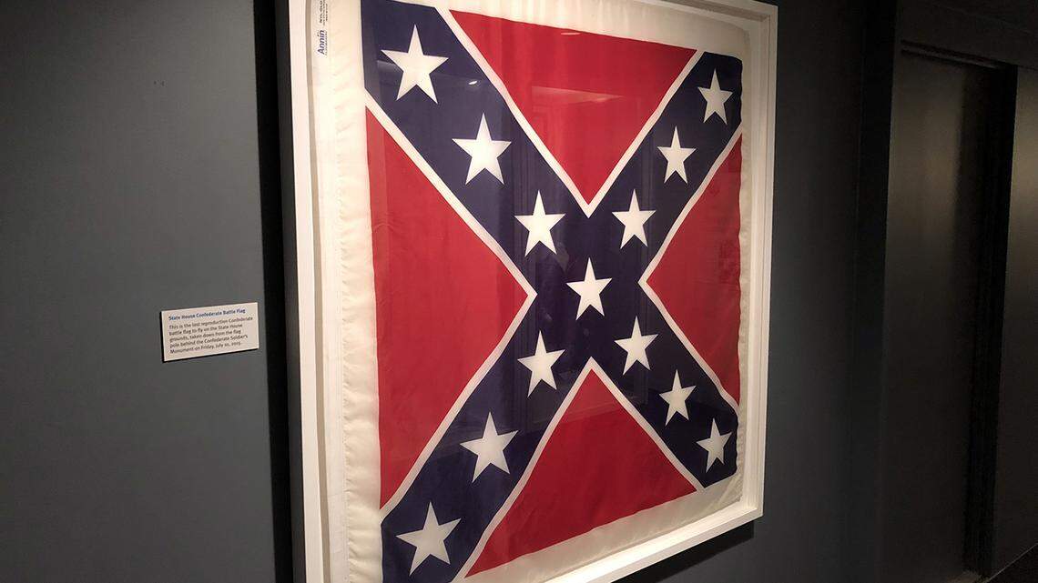 Confederate flag that once flew in front of State House now on display at SC Relic Room