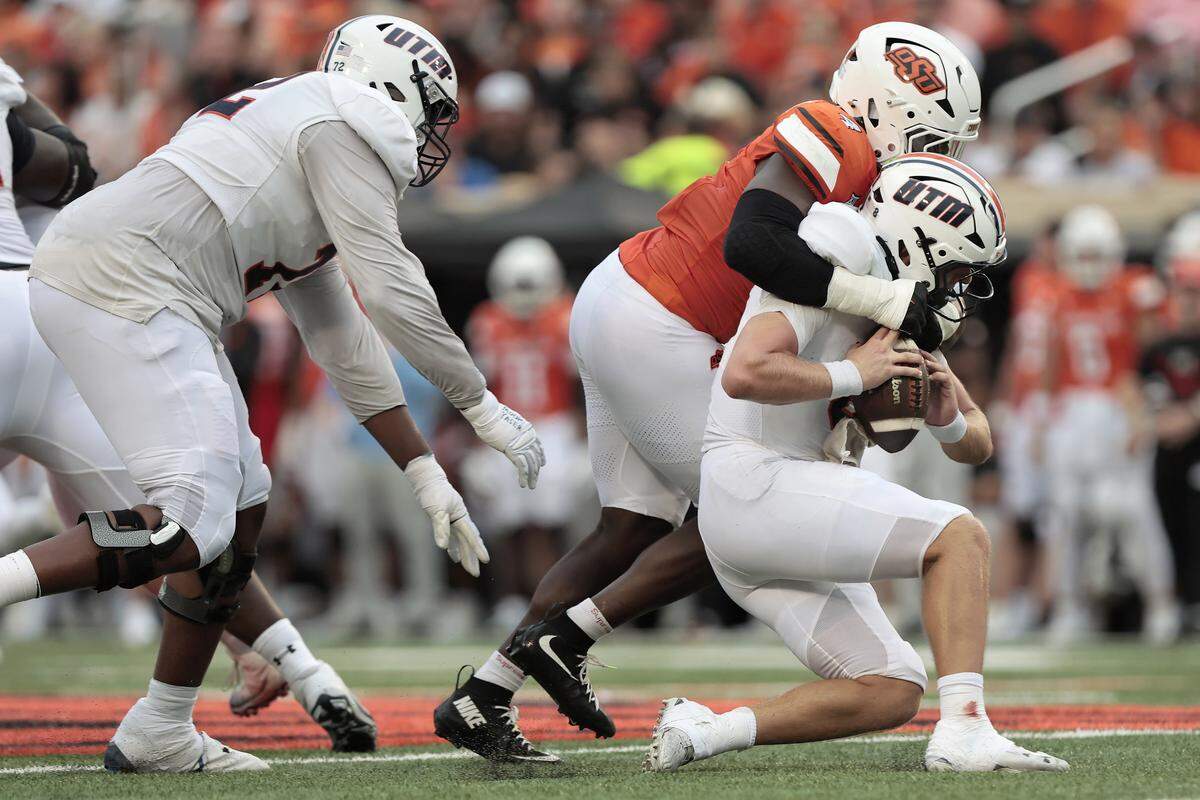 Oklahoma State OLB Wendell Gregory (4)