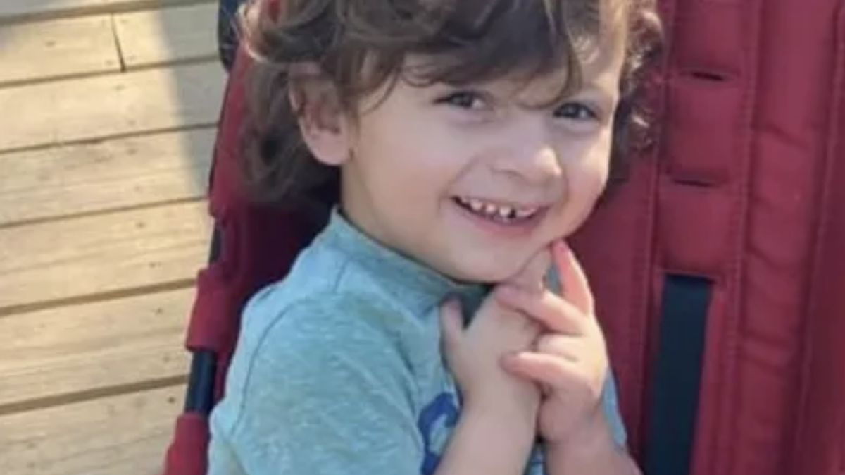 Identified only as Bennett, the 3-year-old suffered third degree burns.