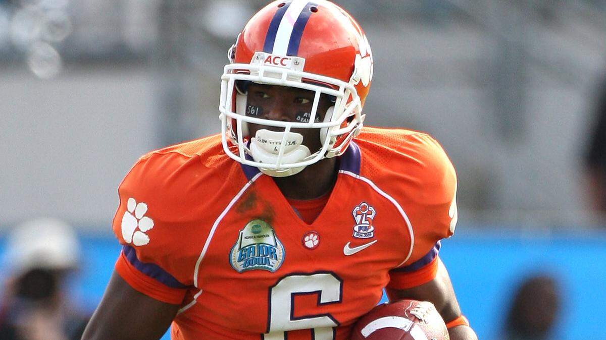 Clemson wide receiver Jacoby Ford in 2009