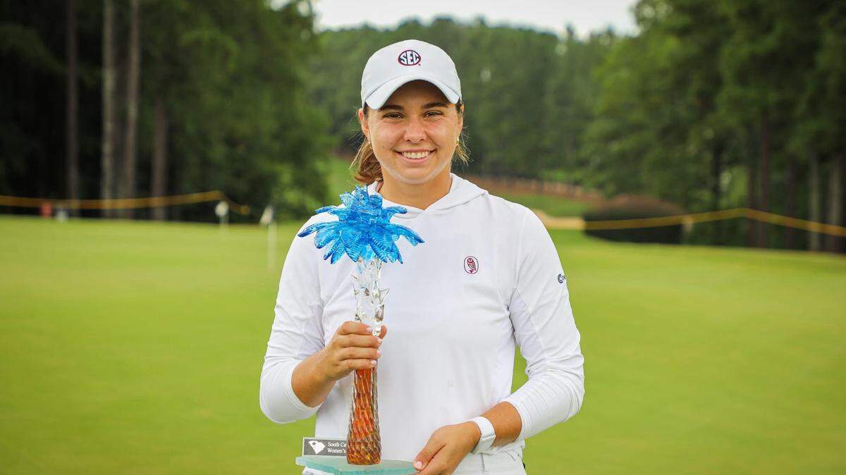 Sophia Burnett, South Carolina Women’s Open overall and amateur division winner