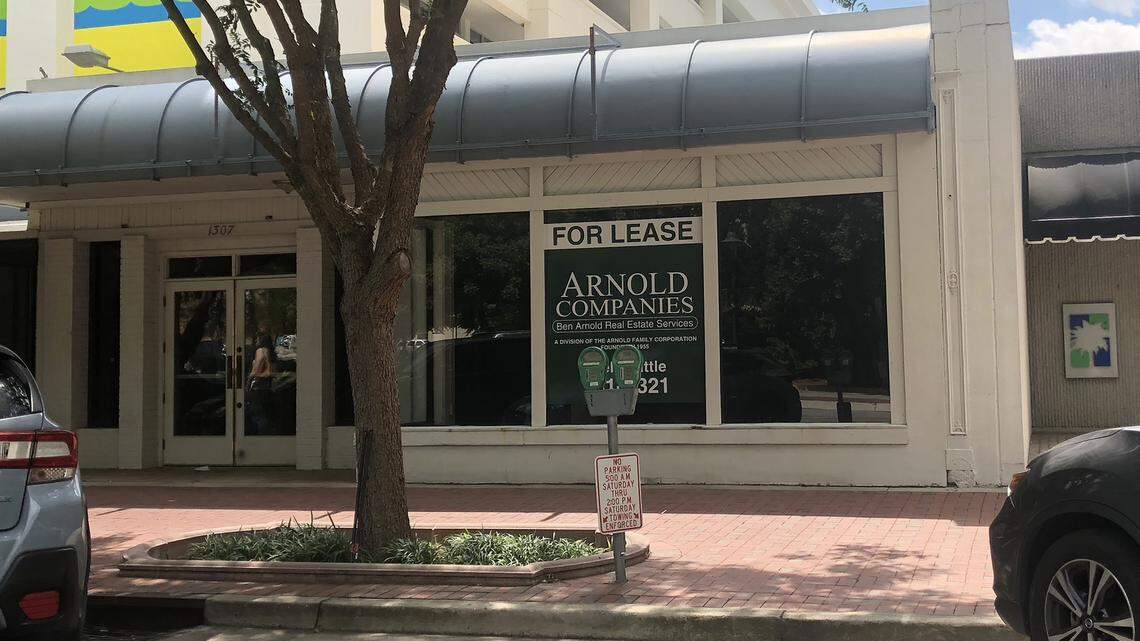 A storefront on Columbia’s Main Street was supposed to be a location of Famous Toastery