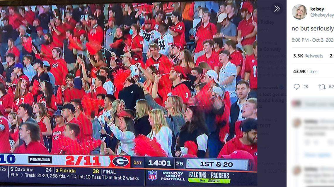 UGA feels good about stadium crowd plan, but changes are coming to student section