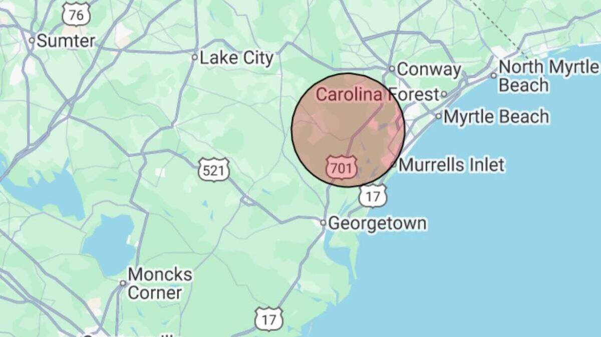 A 1.9 magnitude earthquake was confirmed near Bucksport, SC on Saturday, Aug. 9, 2025.