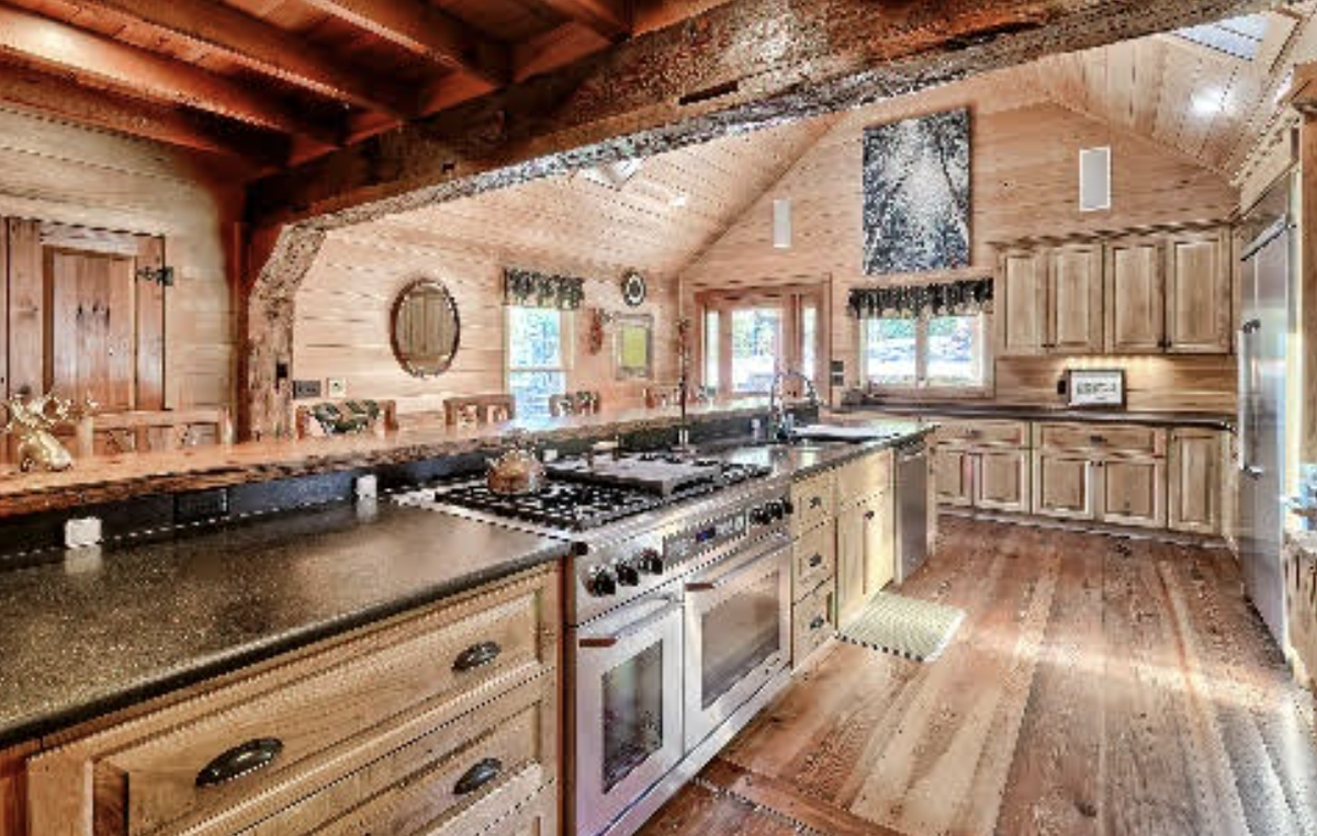 This $1.65M SC rustic estate with luxury details accesses the Palmetto Trail.