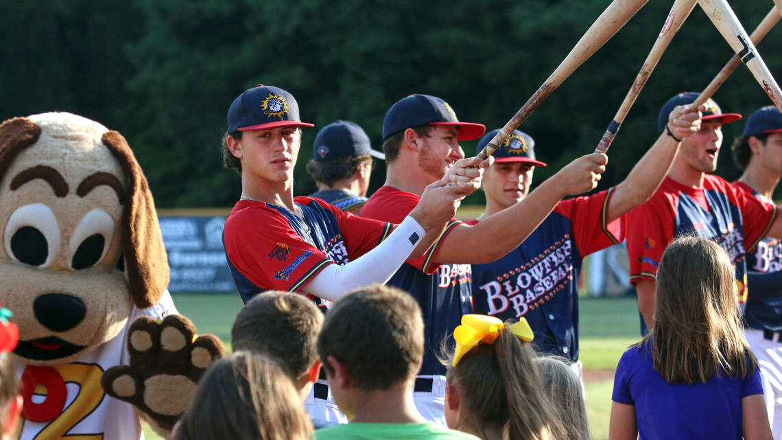 A new ballgame: Summer league baseball creates unique experience for Blowfish players