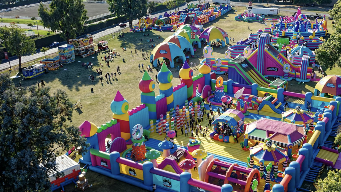 World’s largest bounce house is coming to Columbia and Greenville next year.