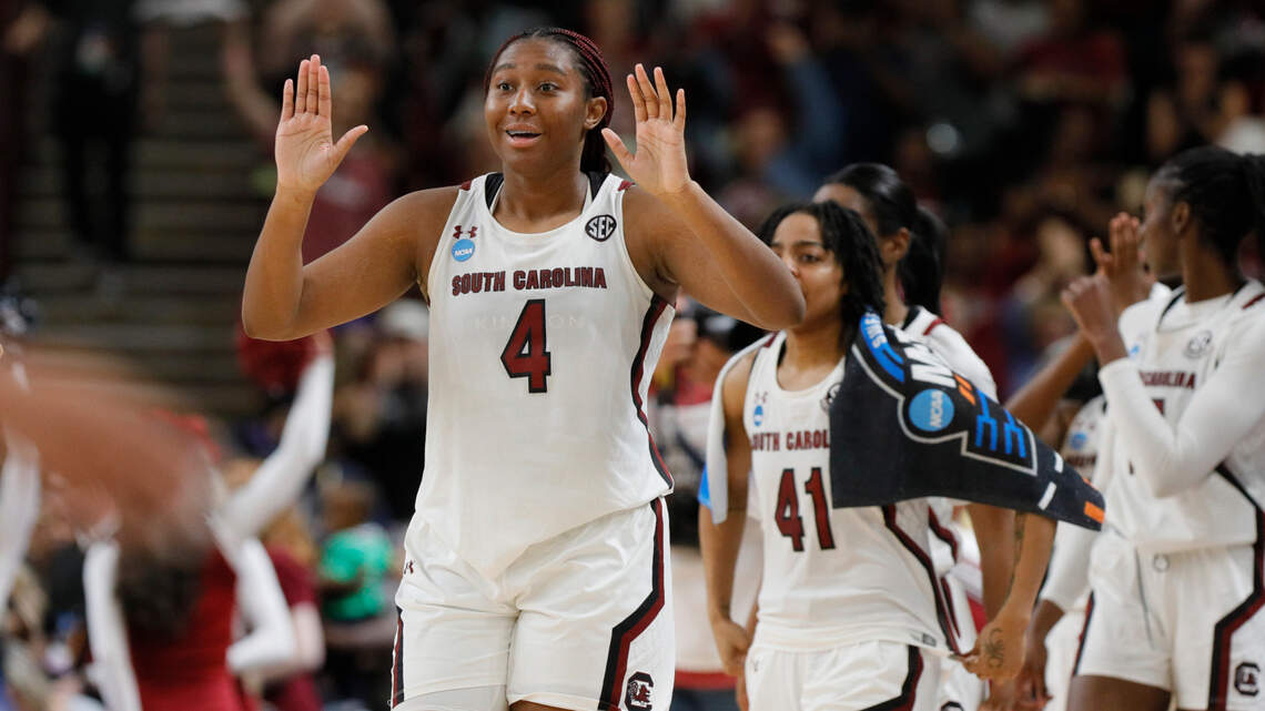 Sweet and swift: No. 1 South Carolina runs past UCLA to reach NCAA Elite Eight game