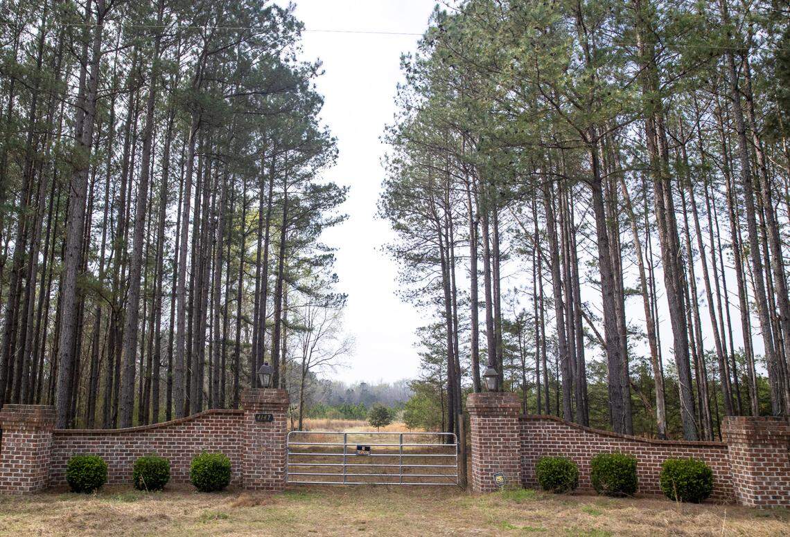 The entrance to the house at the Murdaugh Moselle property on Wednesday, March 1, 2023 in Islandton. Andrew J. Whitaker/The Post and Courier/Pool