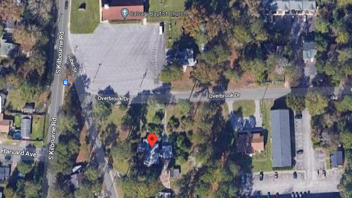 Thirty-two new townhomes could be built at 3800 Overbrook Drive, which currently holds a home built in the 1940s. Developer Lafaye Custom Homes hopes to begin building the 32 town homes in 2023.