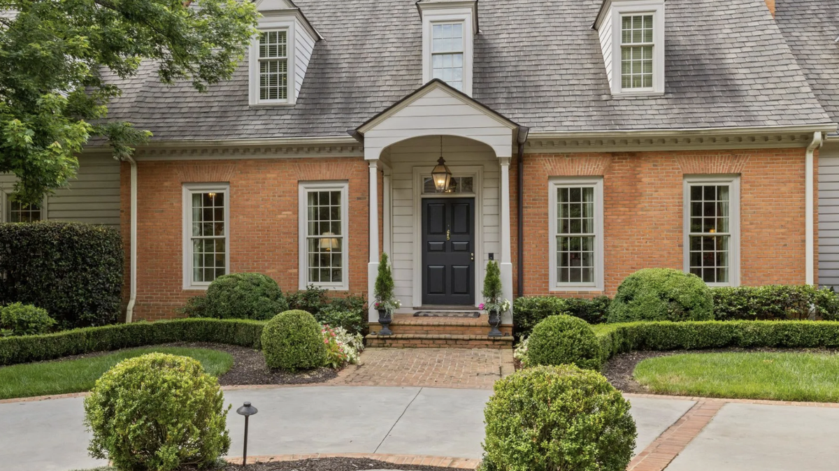 Known as Crescent Grove, the house is within walking distance of downtown Greenville.