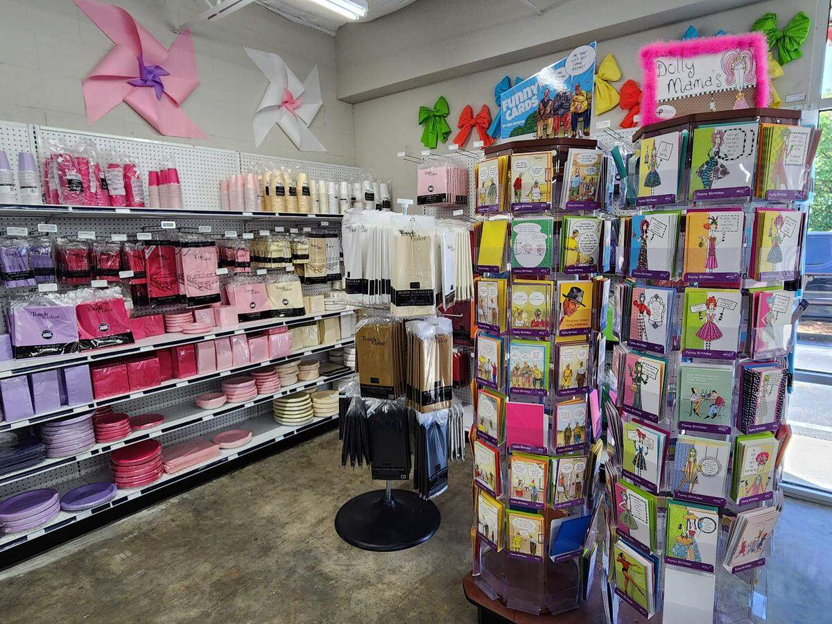 Greeting cards and party supplies line the shelves at If It’s Paper at 1801 Gervais St. in Columbia.