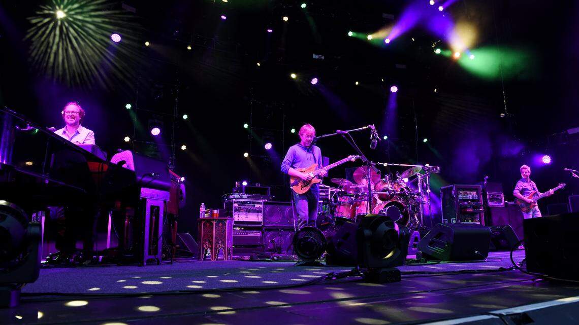 Phish will perform three concerts in South Carolina as part of an upcoming tour.