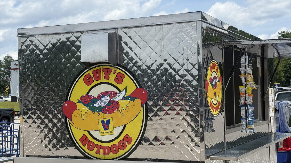 After first hitting the road in 2024, Guy’s Hotdogs has found a permanent home. The food truck’s signature offering is Chicago-style hot dogs.