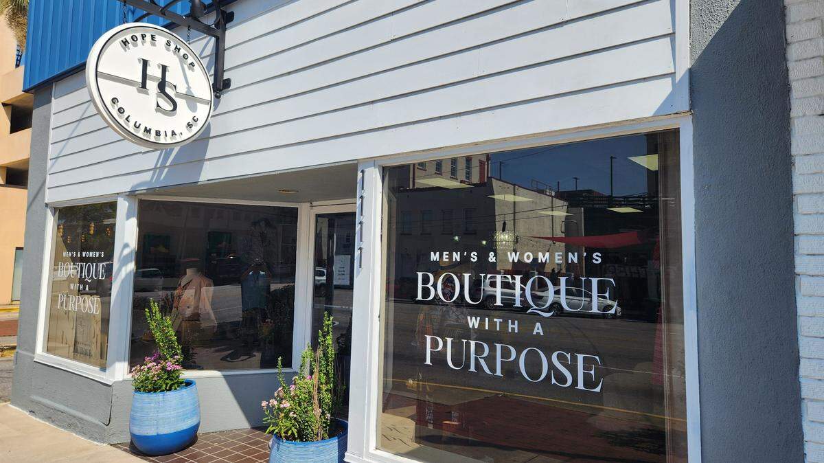 The Hope Shop, a clothing boutique that will benefit Oliver Gospel Mission, will open July 29 at 1111 Taylor St. in downtown Columbia.