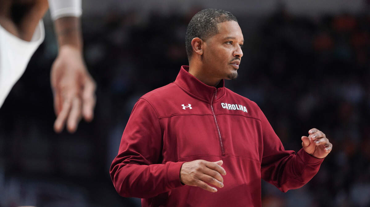 South Carolina head coach Lamont Paris
