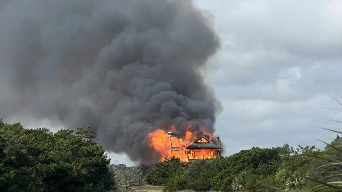 A fire on Saturday, Oct. 4, 2025, destroyed a Colleton County beach house belonging to SC. circuit Judge Diane Goodstein and her husband, Arnie Goodstein. No evidence has been found that it was arson. 