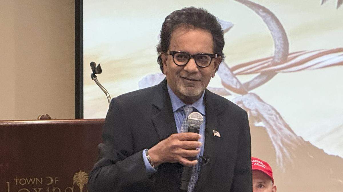 Rom Reddy speaks to the Lexington County Republican Party on Monday, Nov. 3, 2025.
