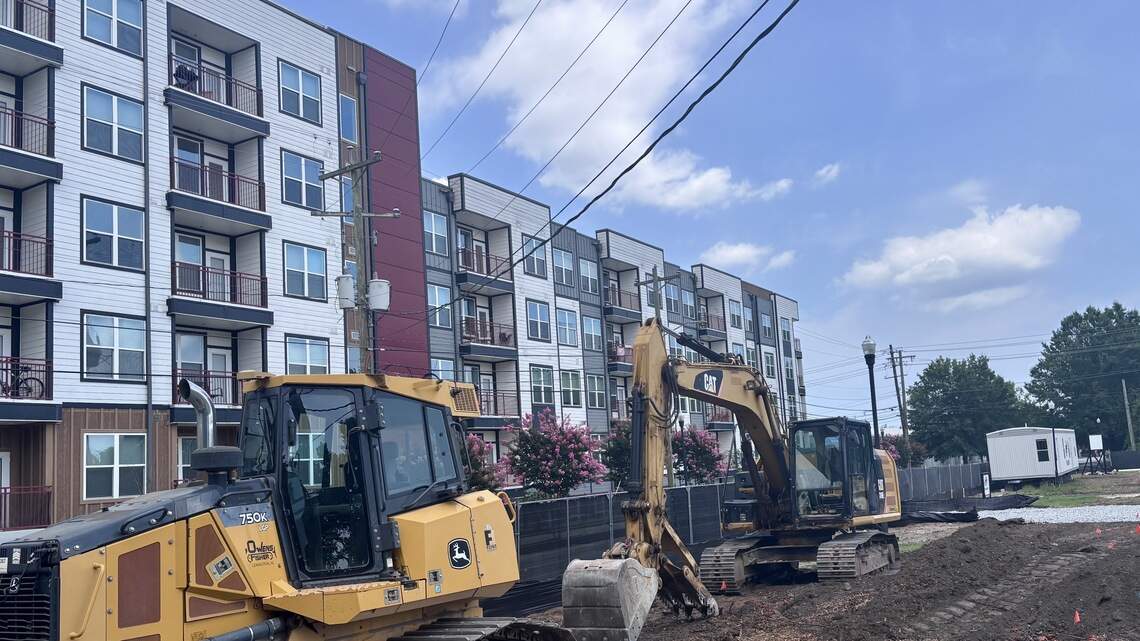 Work underway on downtown Columbia 7-story apartments near USC Greek Village