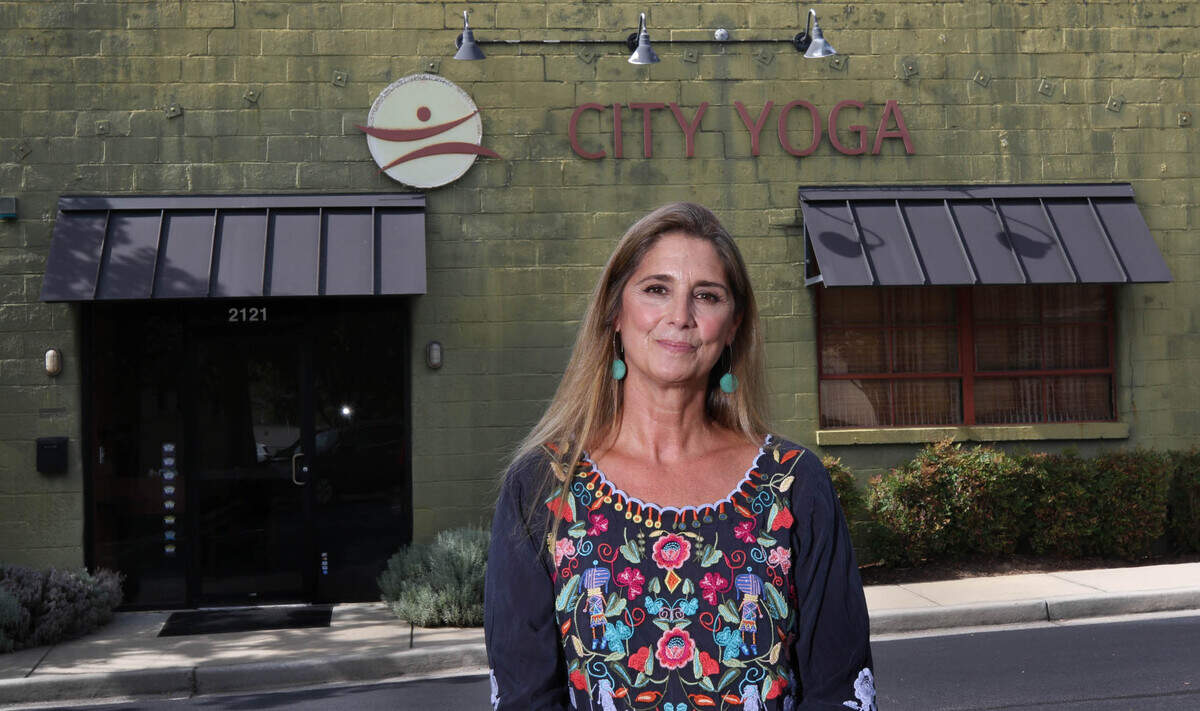 Stacey Millner-Collins is closing her City Yoga studio in Columbia;s Five Points. When the coronavirus shut down businesses Millner-Collins began teaching yoga virtually and outside. 8/27/20