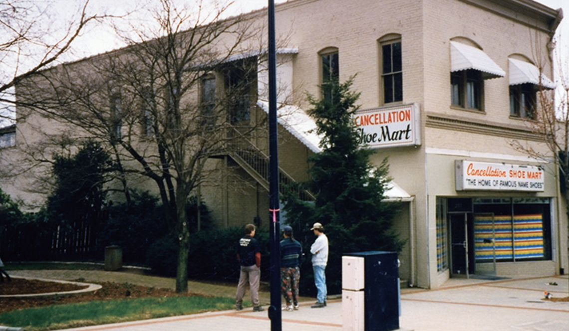 The building where Soby’s is located was once a shoe store.