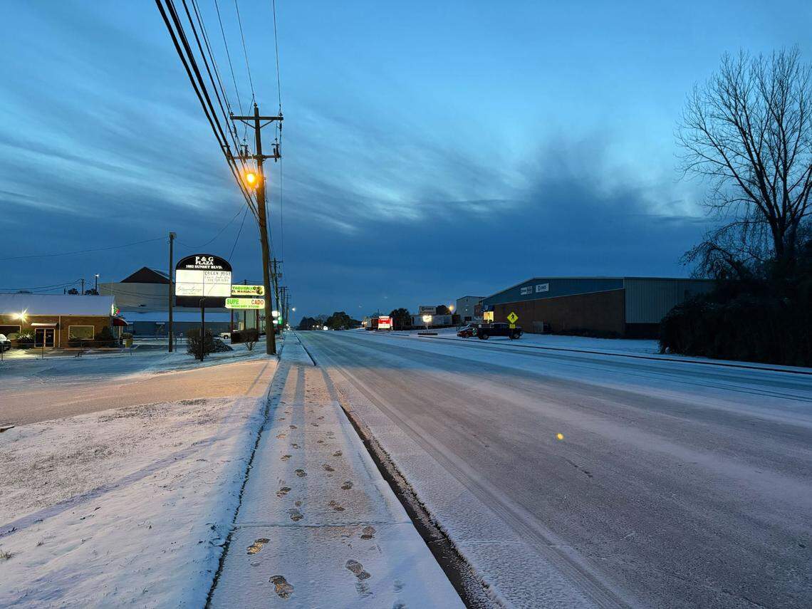 Images of snow from across the Midlands.