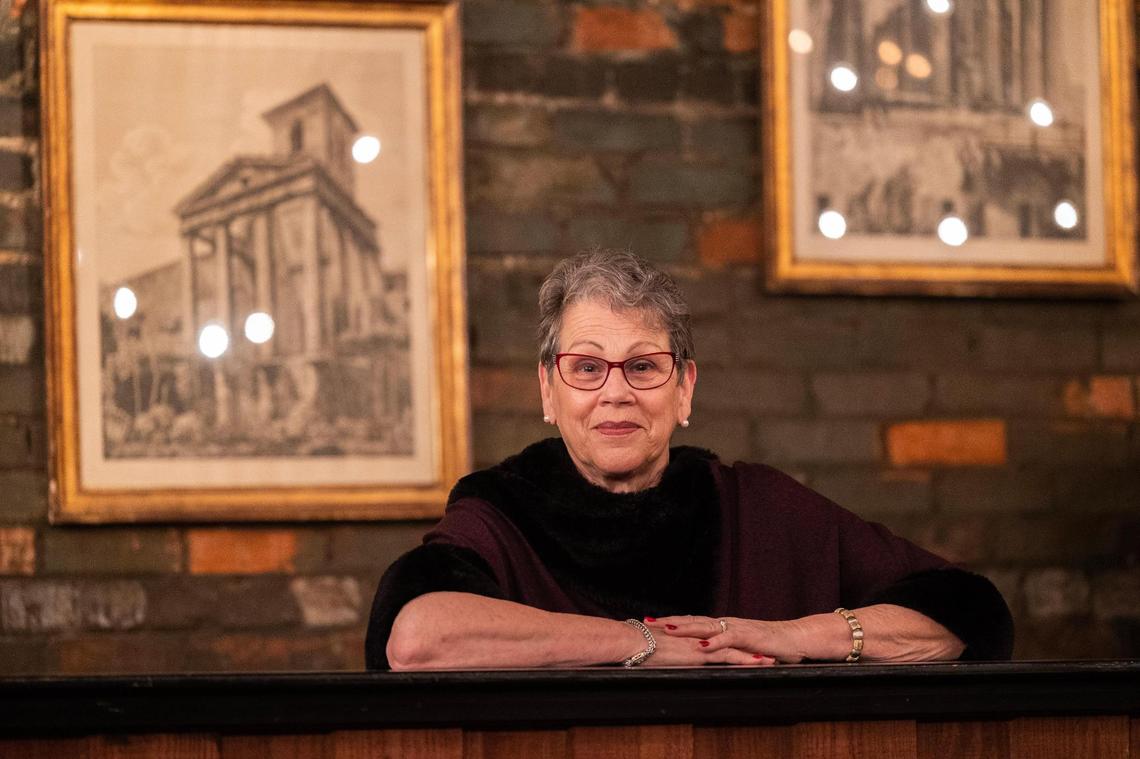 Carmella Roche, owner of Villa Tronco in downtown Columbia, poses for a portrait on Thursday, December 22, 2022.