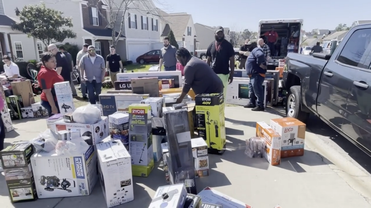 Yong Li Dong, 58, was charged with possession of stolen goods after the Richland County Sheriff Department investigators found approximately $500,000 in stolen goods in his home.