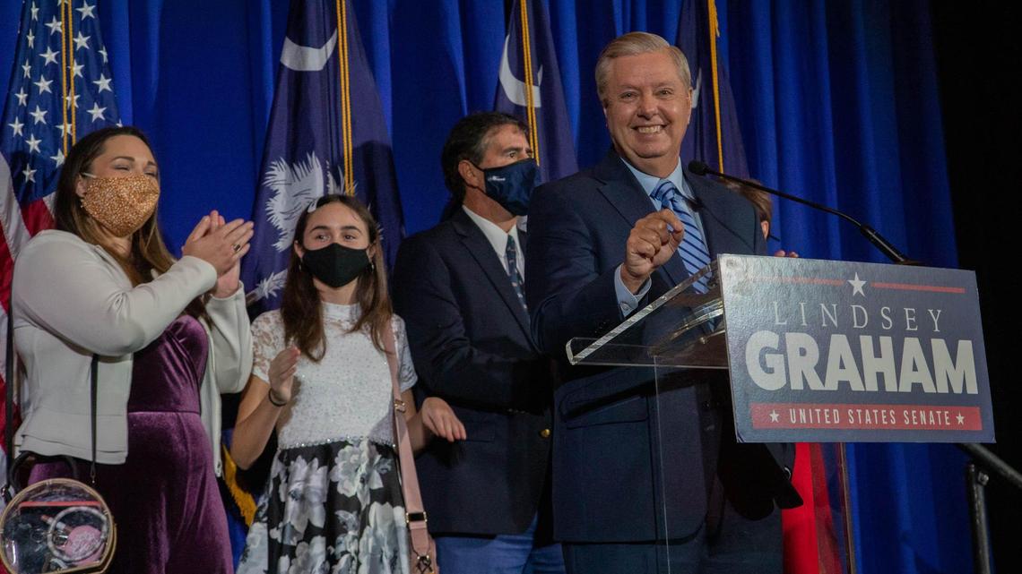 SC Republican Lindsey Graham wins US Senate race, defeats challenger Harrison 