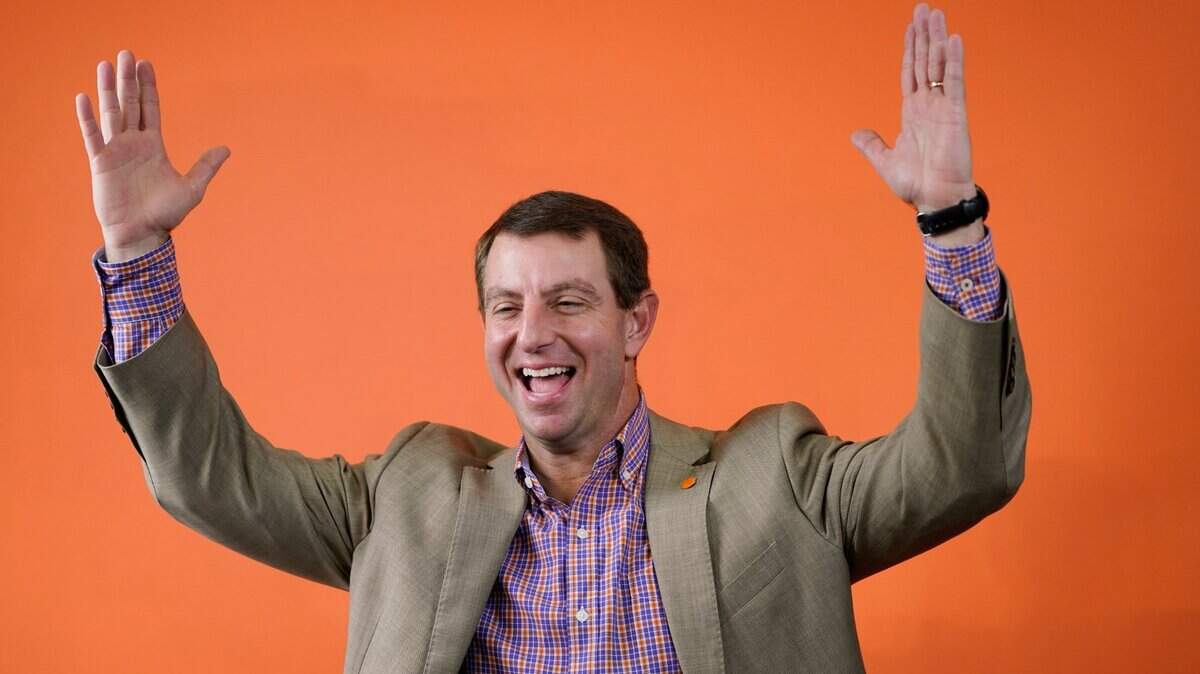 Clemson head coach Dabo Swinney