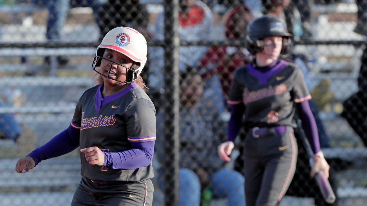 The Swansea and Gilbert softball teams faced off Tuesday, April 19, 2022 in a game played at Swansea High School.