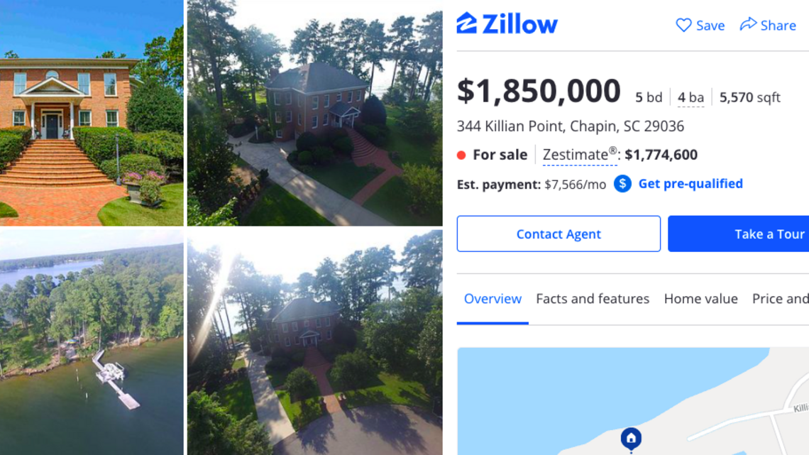 Luxury Lake Murray home with endless views lists for $1.8M. Take a look inside