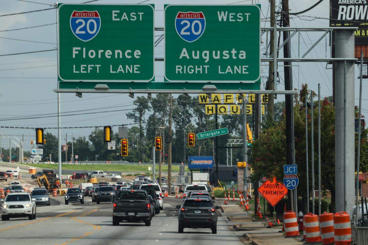 The area around Interstate 20 and Broad River Road had one of the highest numbers of reported accidents in Richland County in 2023. The area, known as Malfunction Junction is being redesigned to accommodate higher traffic flow.