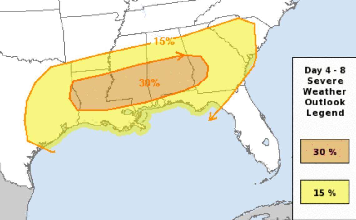 Severe weather forecast