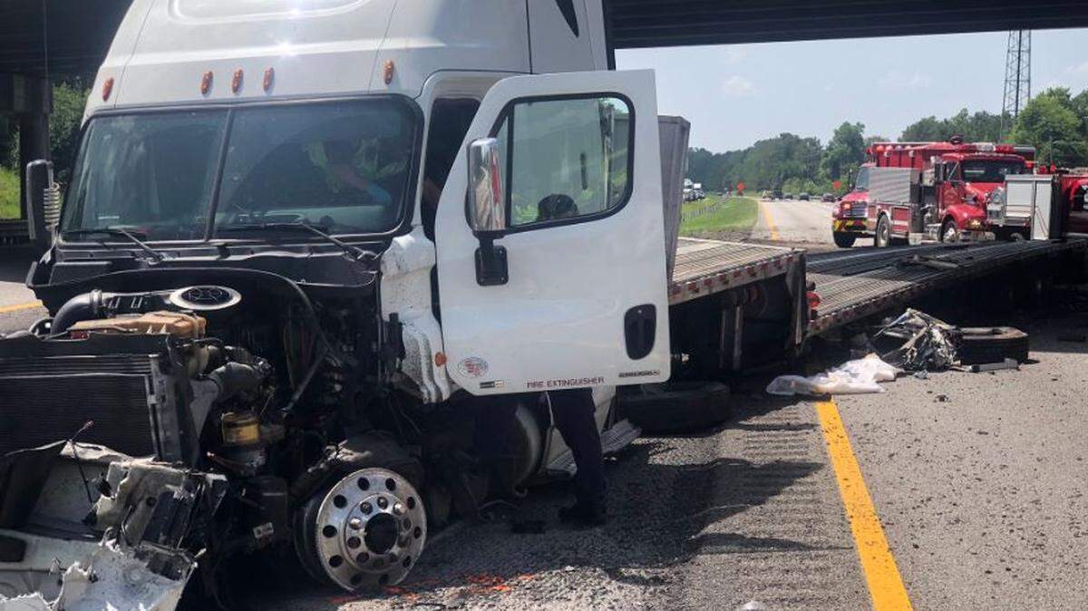 Three people were killed in a multi-vehicle crash Monday, the South Carolina Highway Patrol reported.