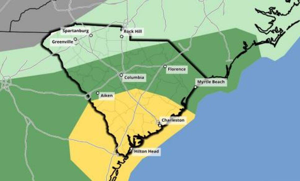 Severe weather is possible in the Midlands Wednesday, according to the National Weather Service.