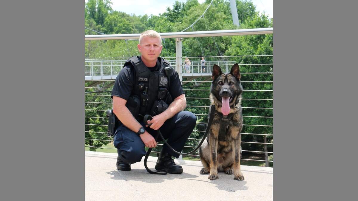 Greenville Police Officer B. Newman K-9 Officer Sarge