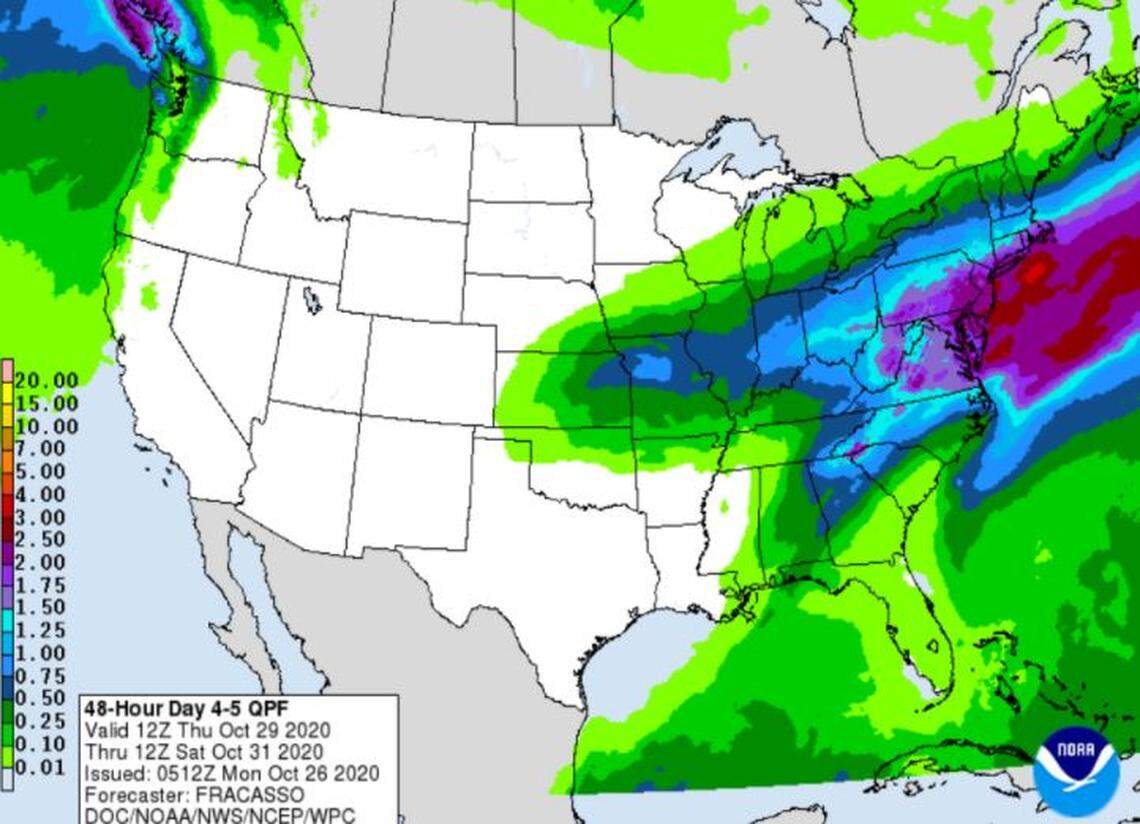The remnants of Tropical Storm Zeta is expected to bring heavy rain to South Carolina.