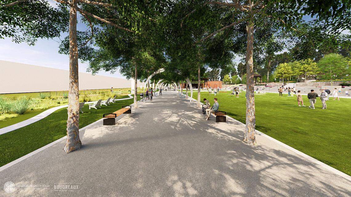 The city of Forest Acres has released conceptual images for a coming park planned for the former Richland Mall property.