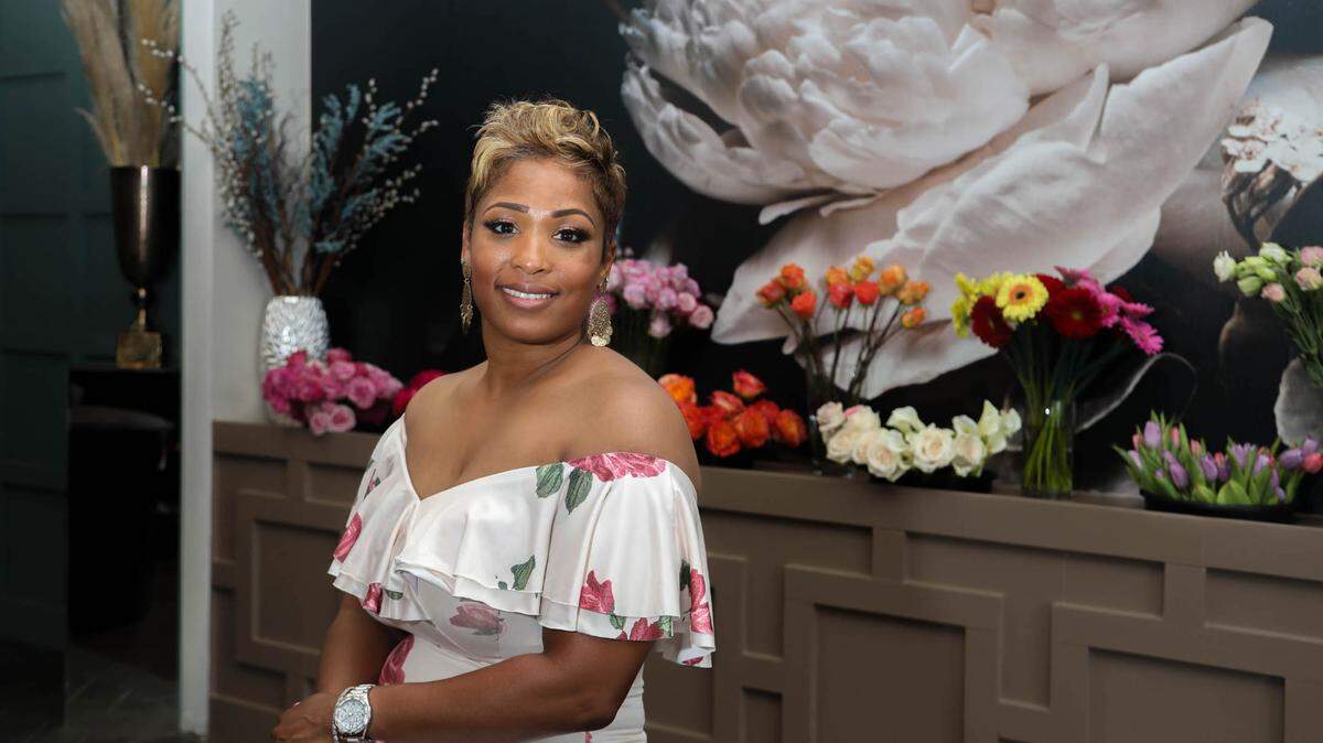 Shon Harris-Cabbagestock runs Belles Fleurs by Shon on U.S. 1 near Elgin. The French name means beautiful flowers.