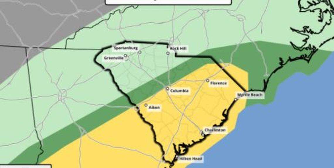 There is the possibility of severe weather in the Midlands, according to the National Weather Service.