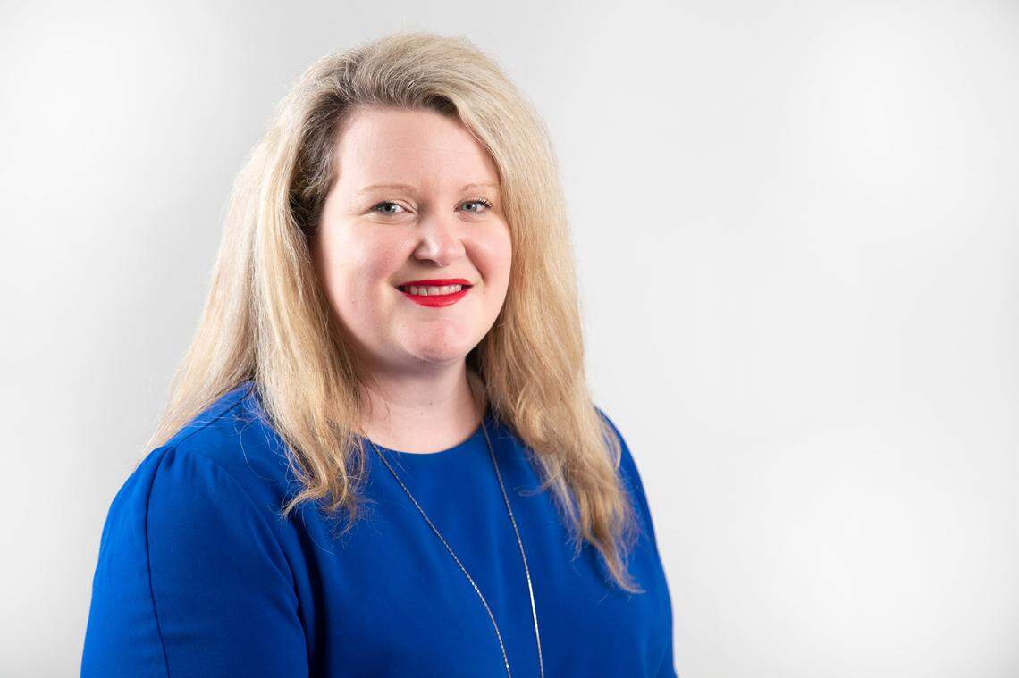 Whitney Harrison poses for a portrait at The State Newspaper on Wednesday, February 12, 2020.
