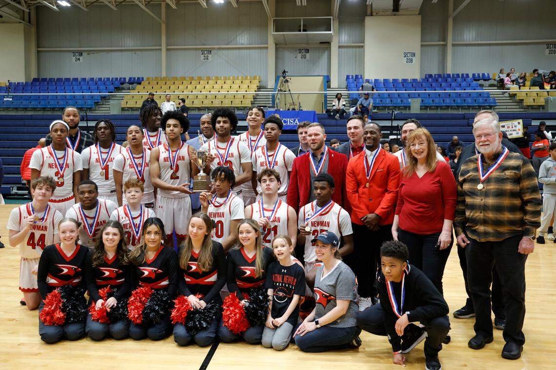 Cardinal Newman won the Class 4A SC Independent Schools Association championship at the Sumter Civic Center on Friday, Feb. 23, 2024